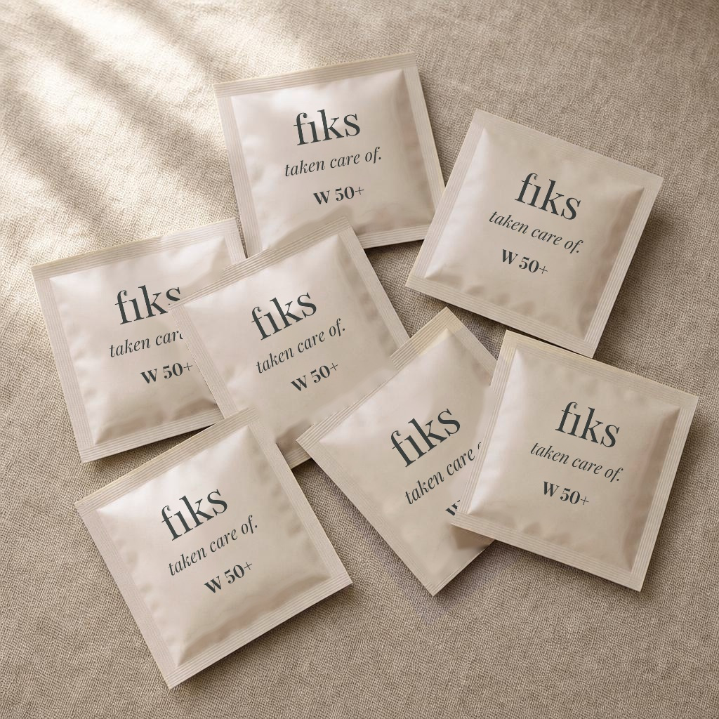 Warm cream Fiks pouch for Female 50+