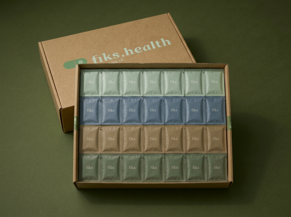 Male fiks.health monthly box